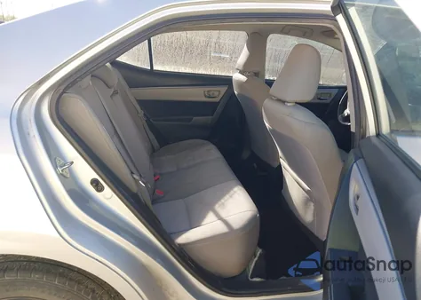 2015 Toyota Corolla Le из США, поврежденный, VIN 5YFBURHEXFP257277